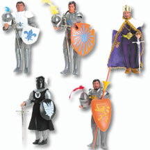 Super Knights Series 1 action figures