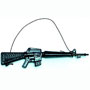 Guns and Pistols for 8 inch figures